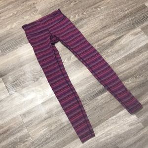 Lululemon Size 6 Space Dye Wunder Under Leggings